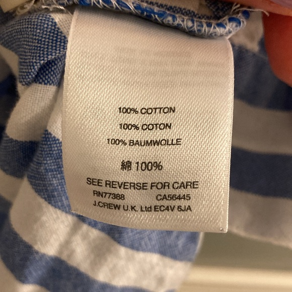 J. Crew Short Sleeve Button Up in Wide Stripe - Picture 5 of 6